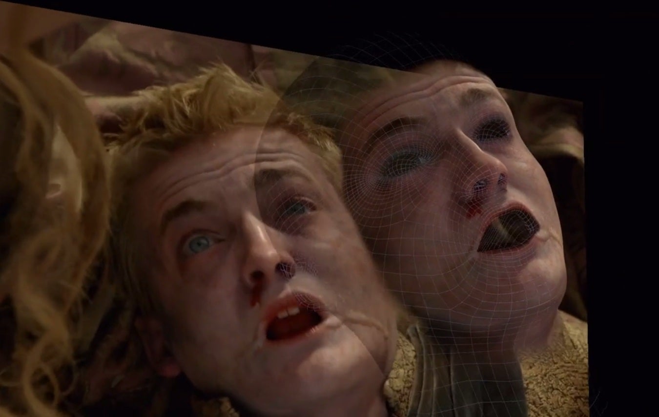 Subtle visual effects were employed to heighten the intensity of Joffrey's death