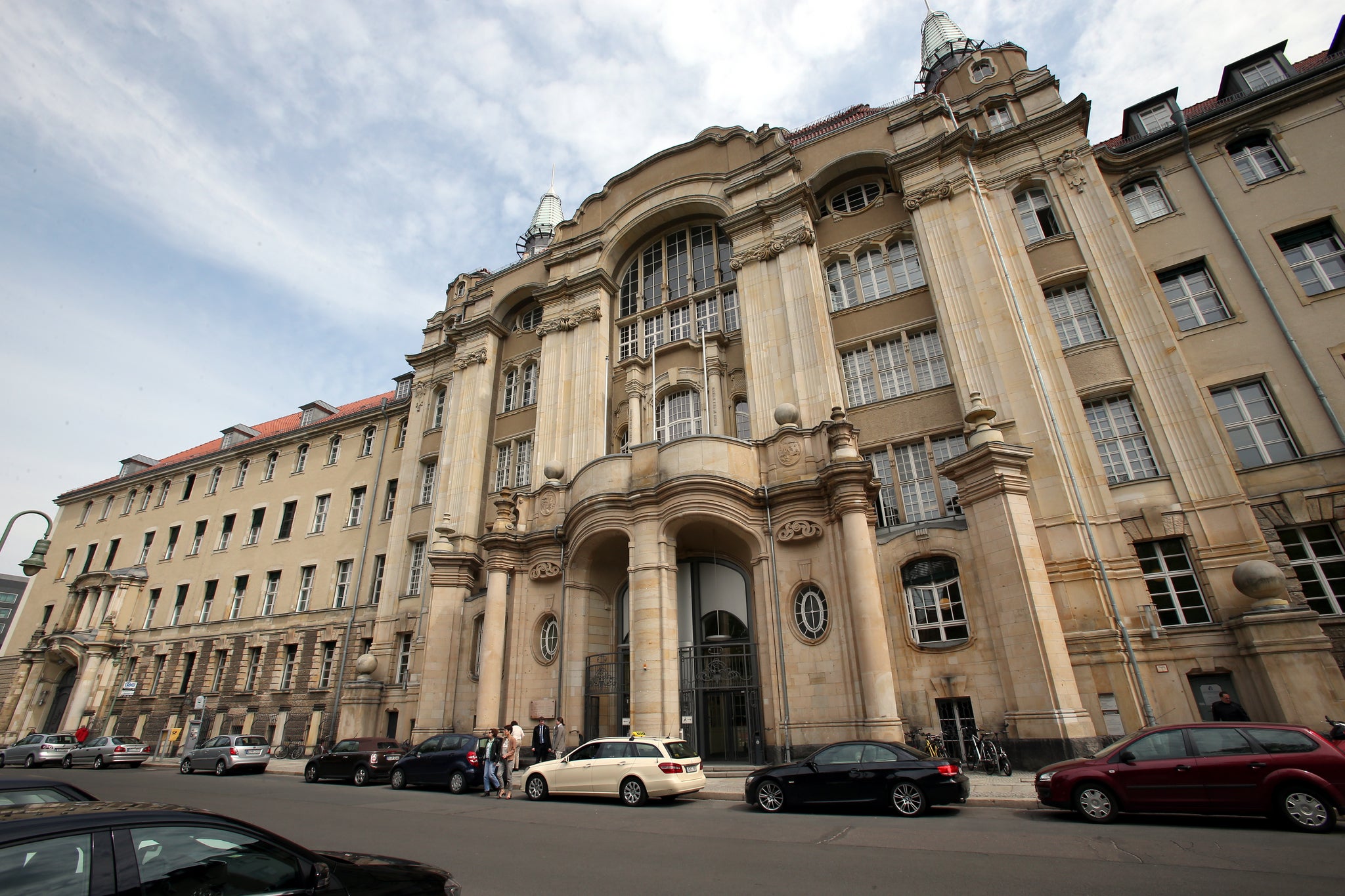 The case of a man chopping up a body and cooking the head was heard in the Berlin Regional Court