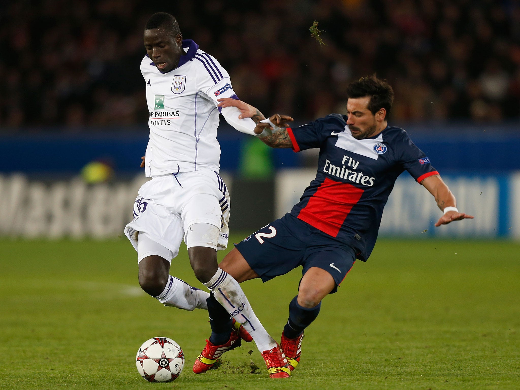 Cheikhou Kouyate, in action for Anderlecht in the Champions League, has signed a four-year deal at the Boleyn Ground