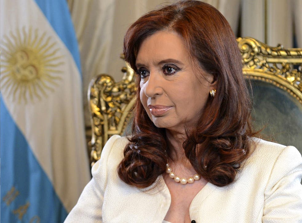 Argentina President Cristina Fernandez de Kirchner 