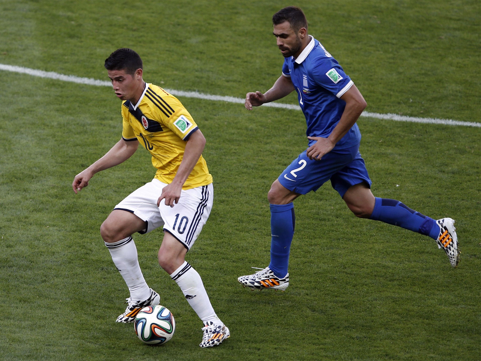 James Rodriguez has helped Colombia forget all about the injured Radamel Falcao
