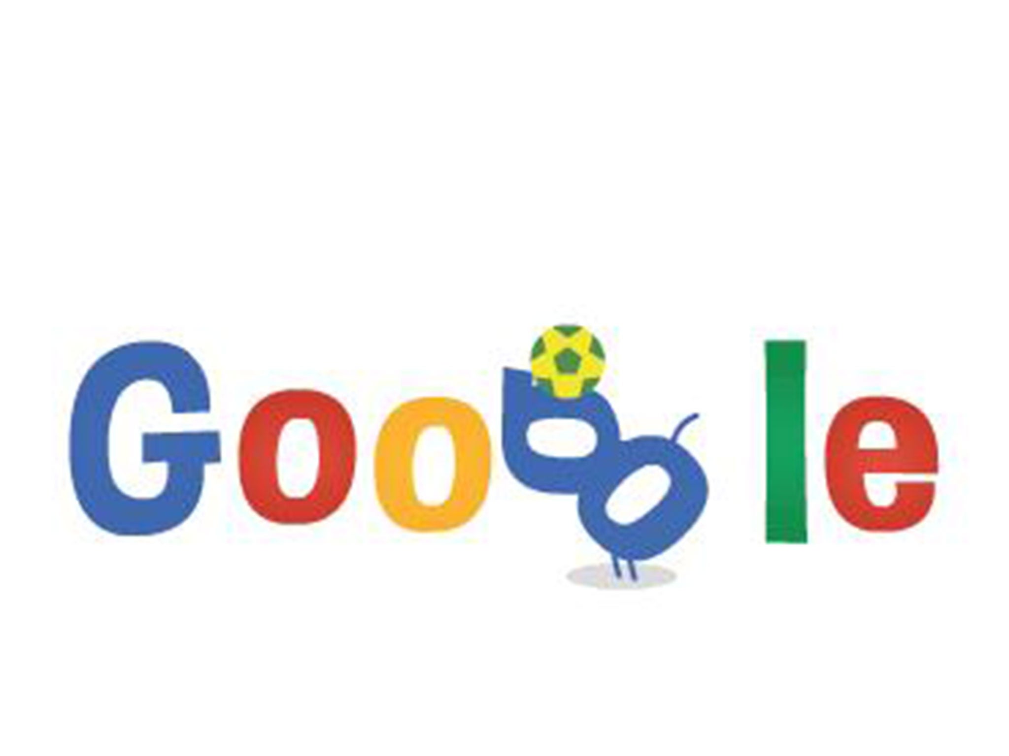 19 June 2014: Google celebrates the eighth day of the 2014 world cup with an animated doodle