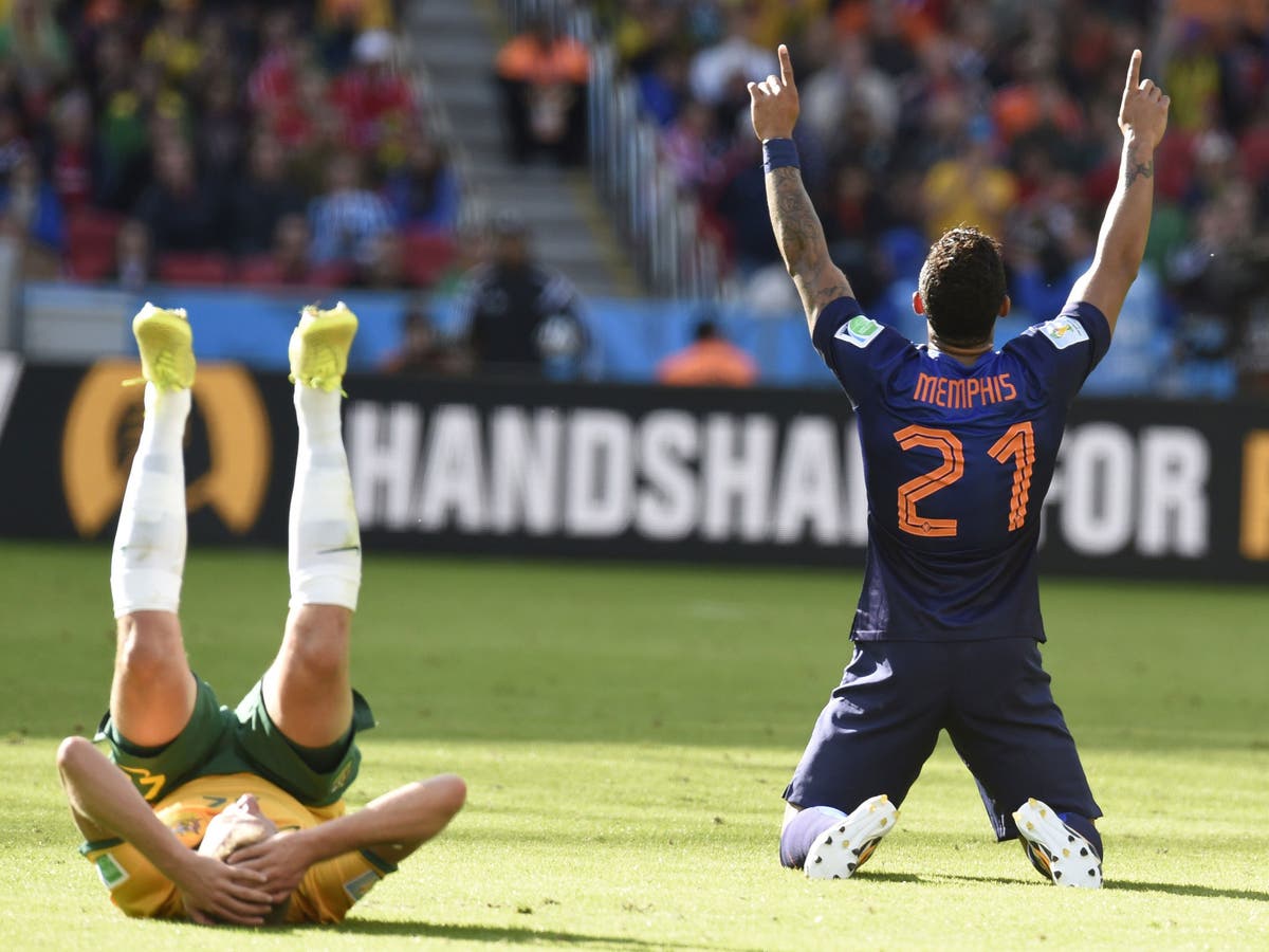 World Cup 2014 Video Australia v Netherlands match report The Independent The Independent