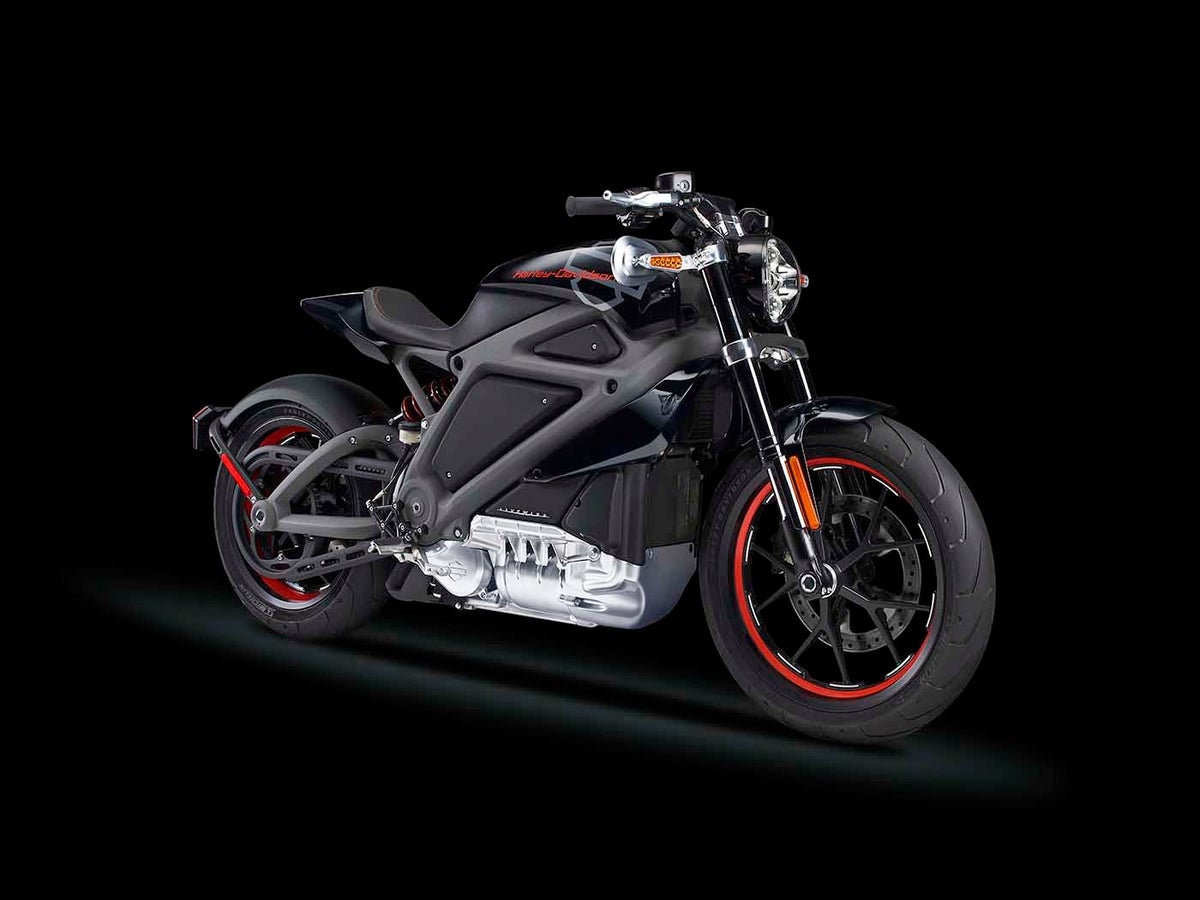 View of Harley Davidson Electric Motorcycle Harley Davidson: I Rode The