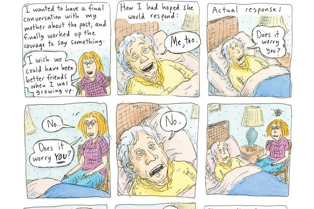 Straight talking: Roz Chast's work tackles a dark, tricky subject