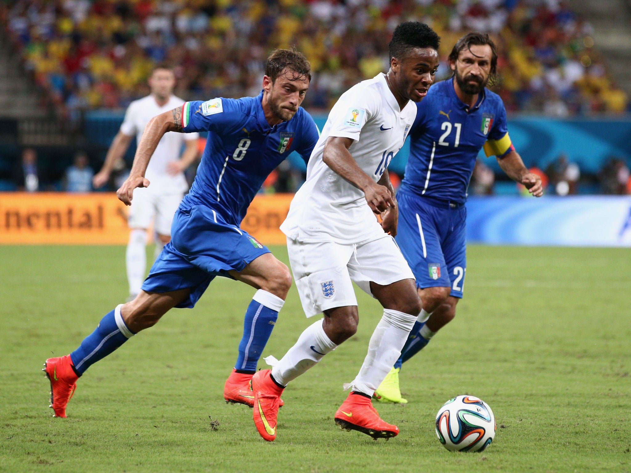 Raheem Sterling was fantastic against a strong Italy team
