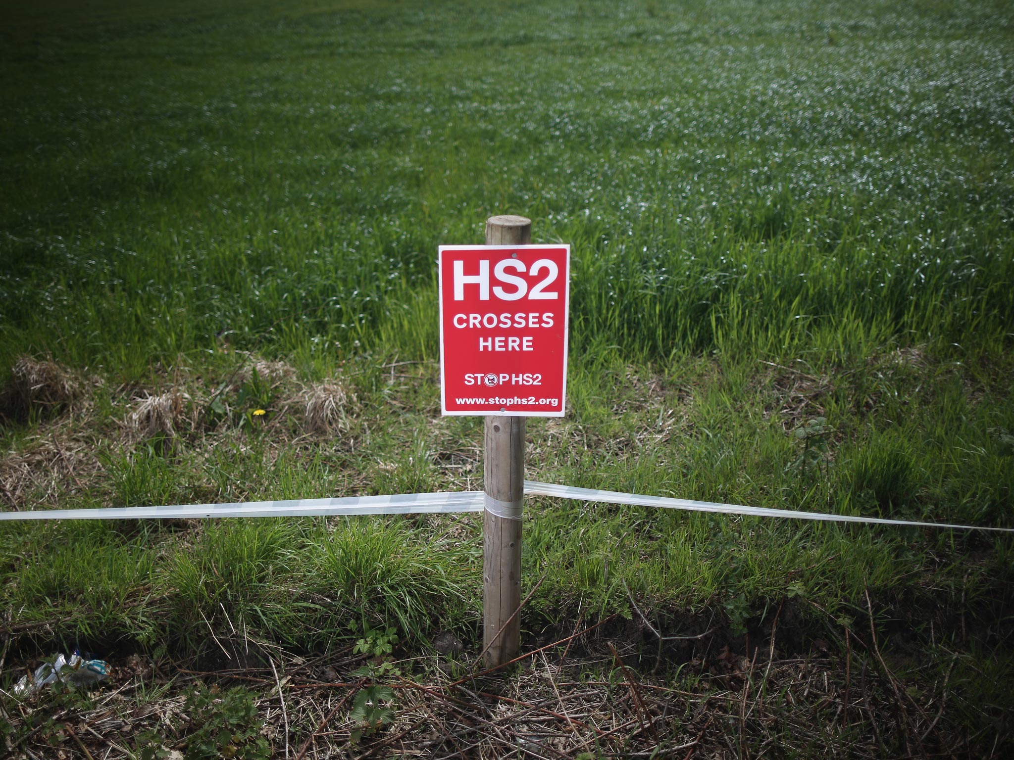 The remains of one village in Buckinghamshire could be completely lost with the construction of the HS2 railway line
