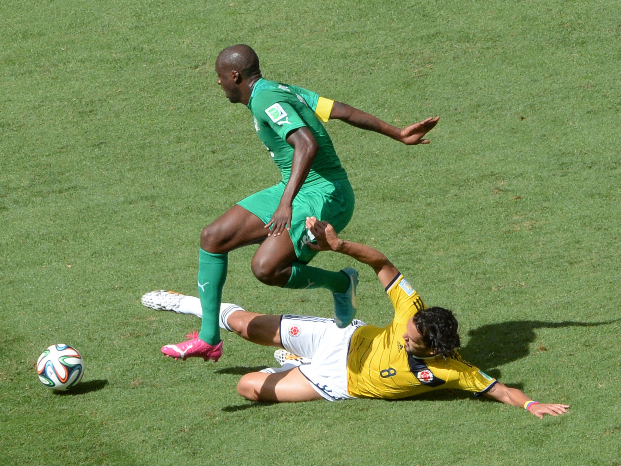 Toure was part of a disappointing World Cup campaign for the Ivory Coast that ended at the group stages