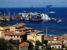 Italian ports via to scrap Concordia wreck