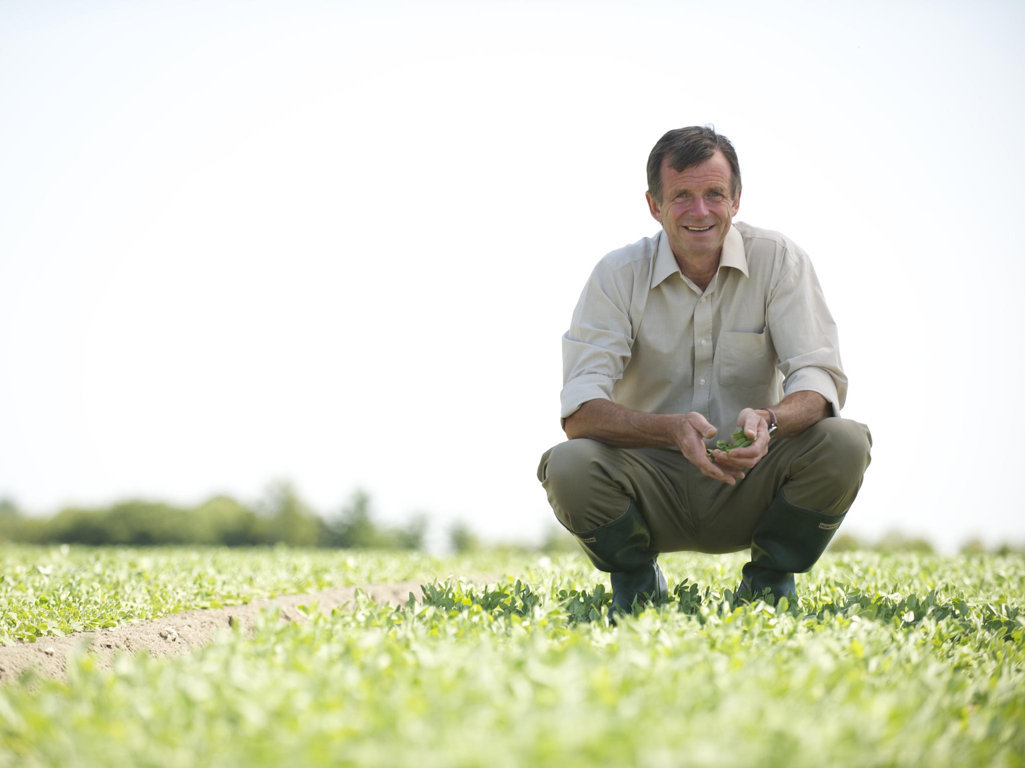 Rocket scientist: salad farmer Steve Rothwell
