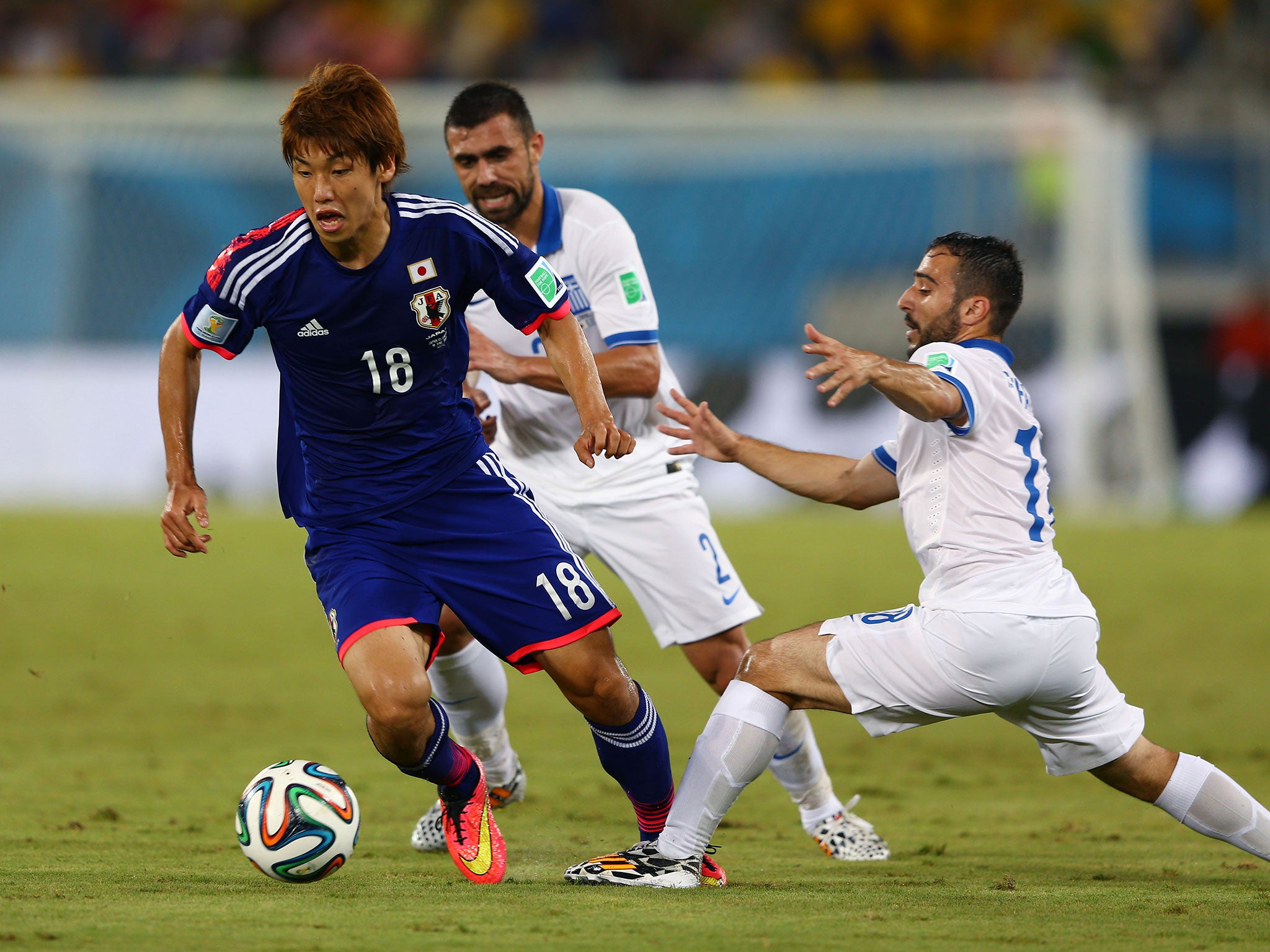 Yuya Osako: Failed to trouble a resolute Greek defence, and eventually subbed. 5