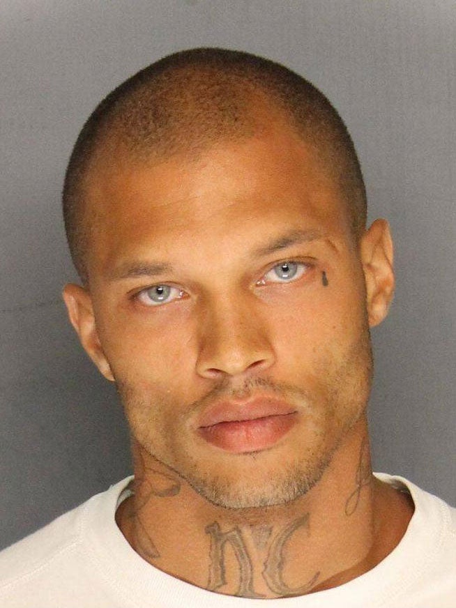 This picture of convicted criminal Jeremy Meeks got over 100,000 "likes" on a police Facebook page