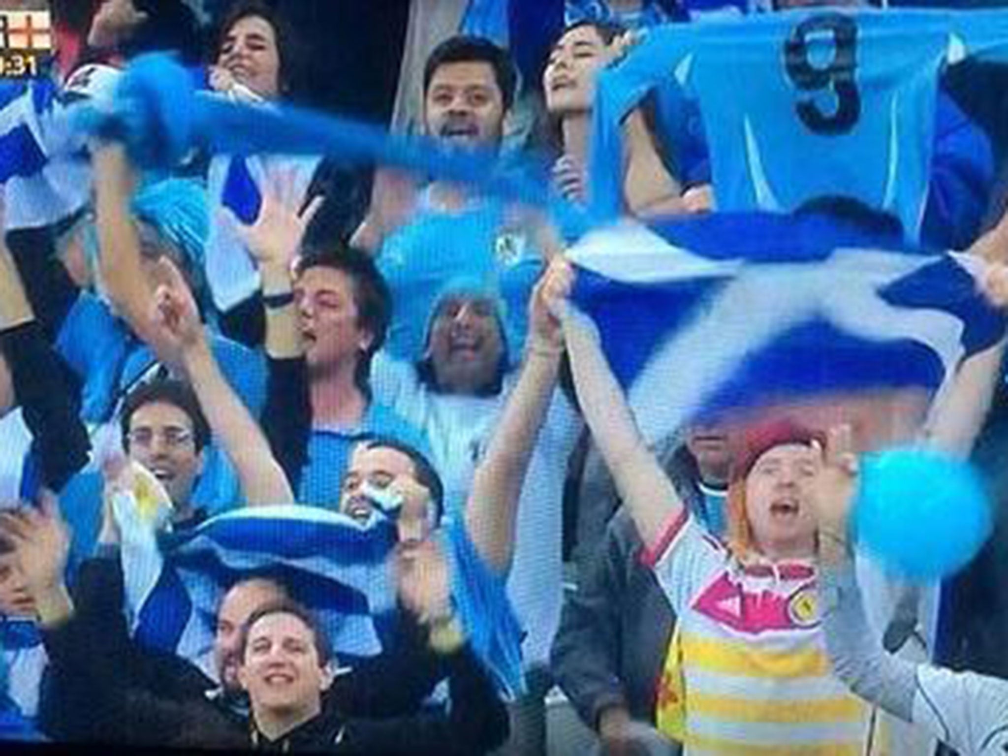 Scotland fan Mark McConville