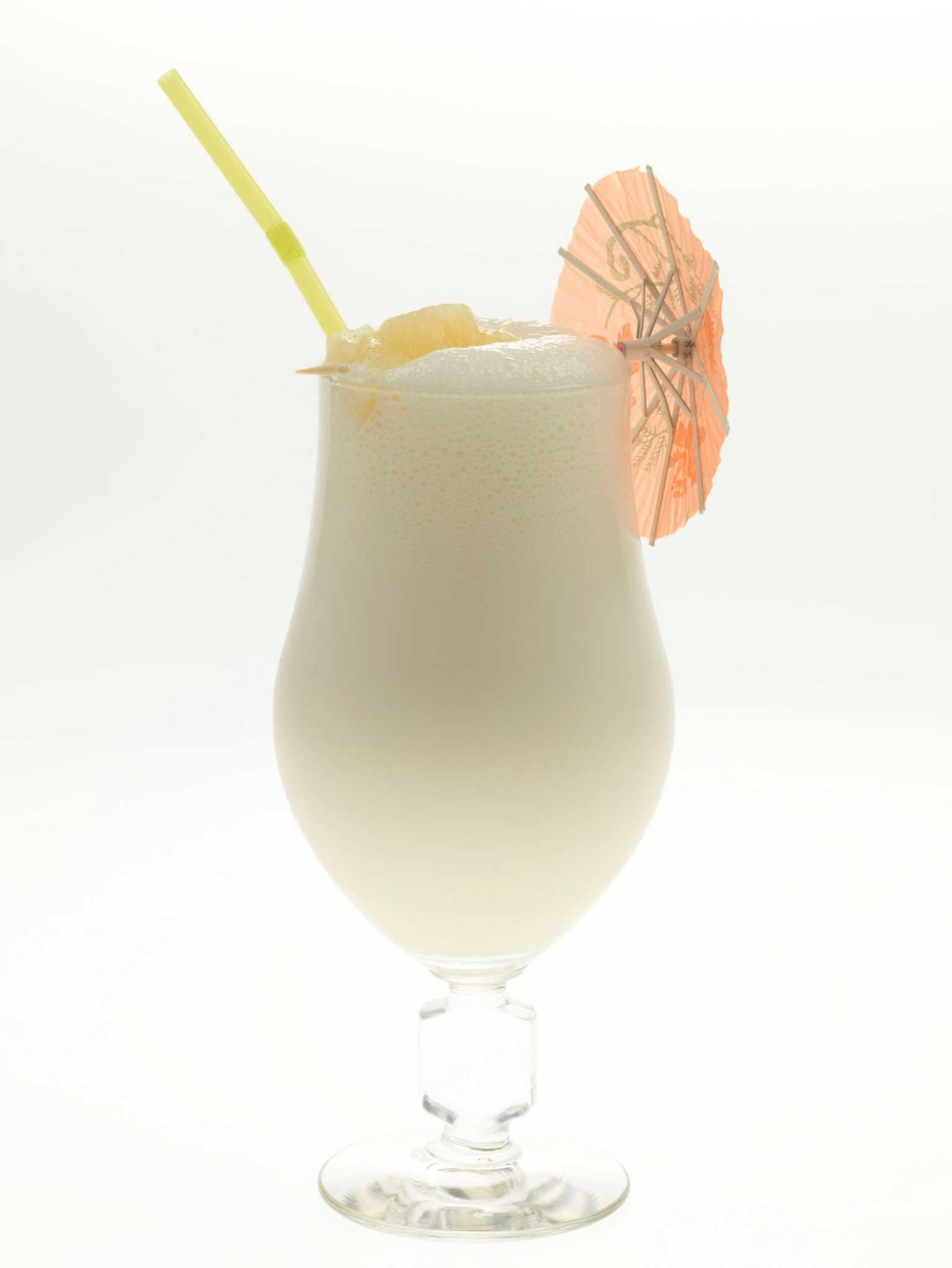 Exotic: Piña colada simply means strained pineapple