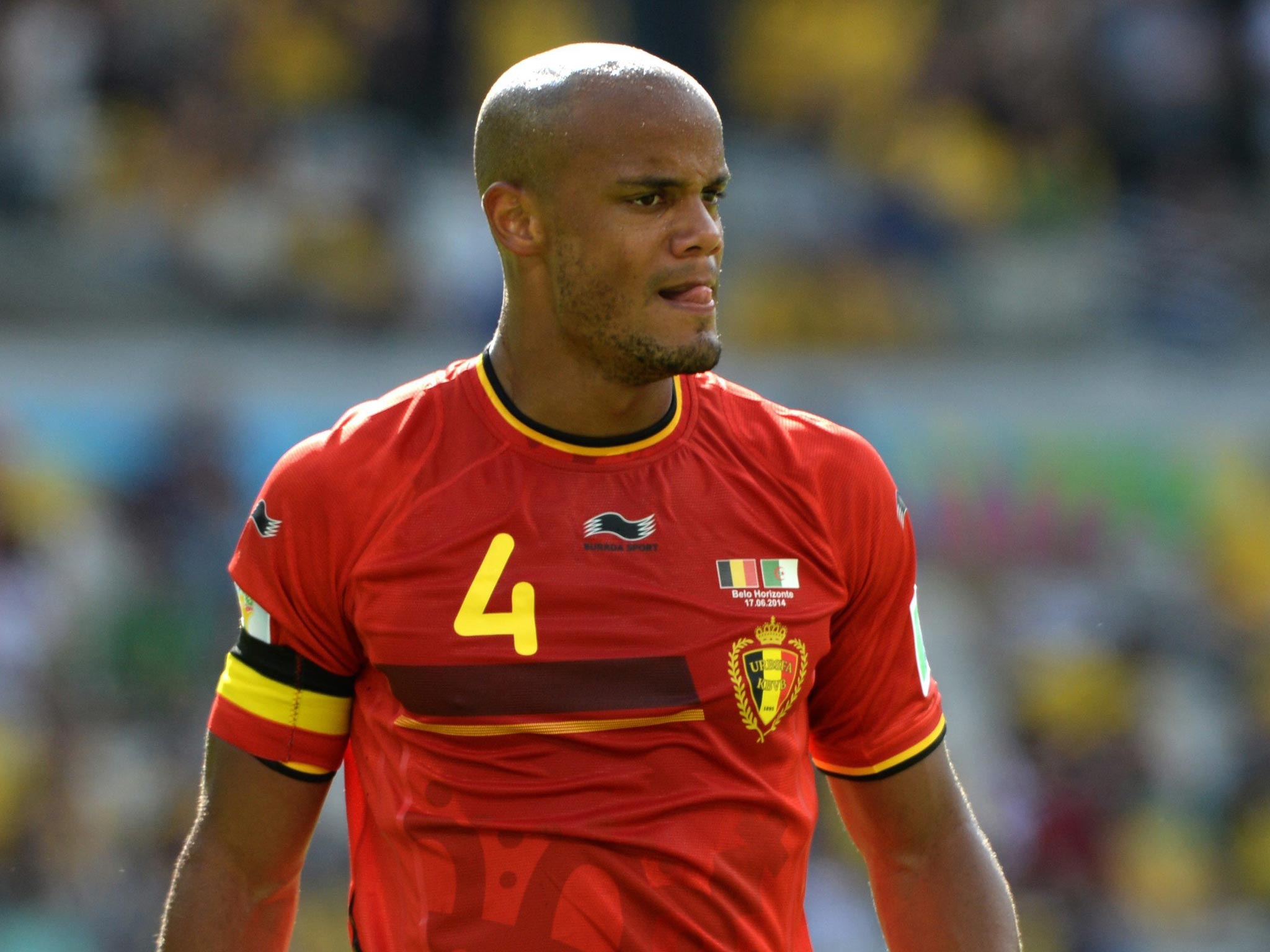 Belgium will give captain Vincent Kompany a late fitness test before they play Russia tomorrow