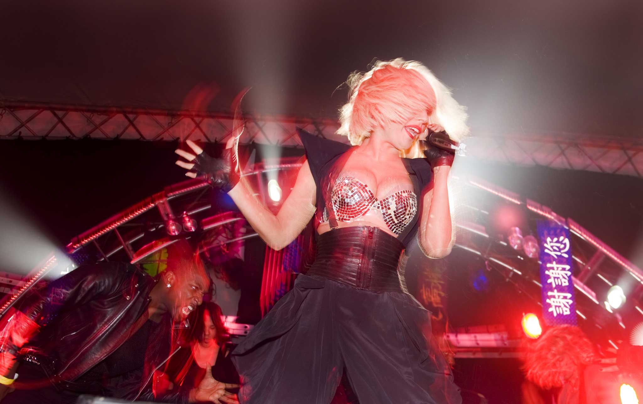 Shangri-La attracts big names. In 2013, Thom Yorke and Nigel Godrich spun Prince and NWA for the crowd at the Heaven Arena, and in 2009 Lady Gaga (pictured) played a gig there unannounced