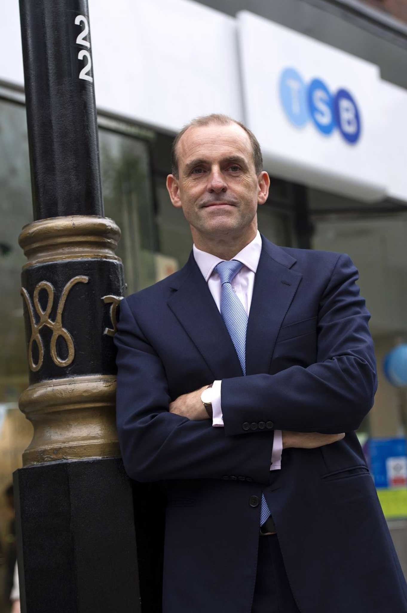 TSB boss Paul Pester wants to take on the high street giants and 'help create thriving local communities all across Britain'