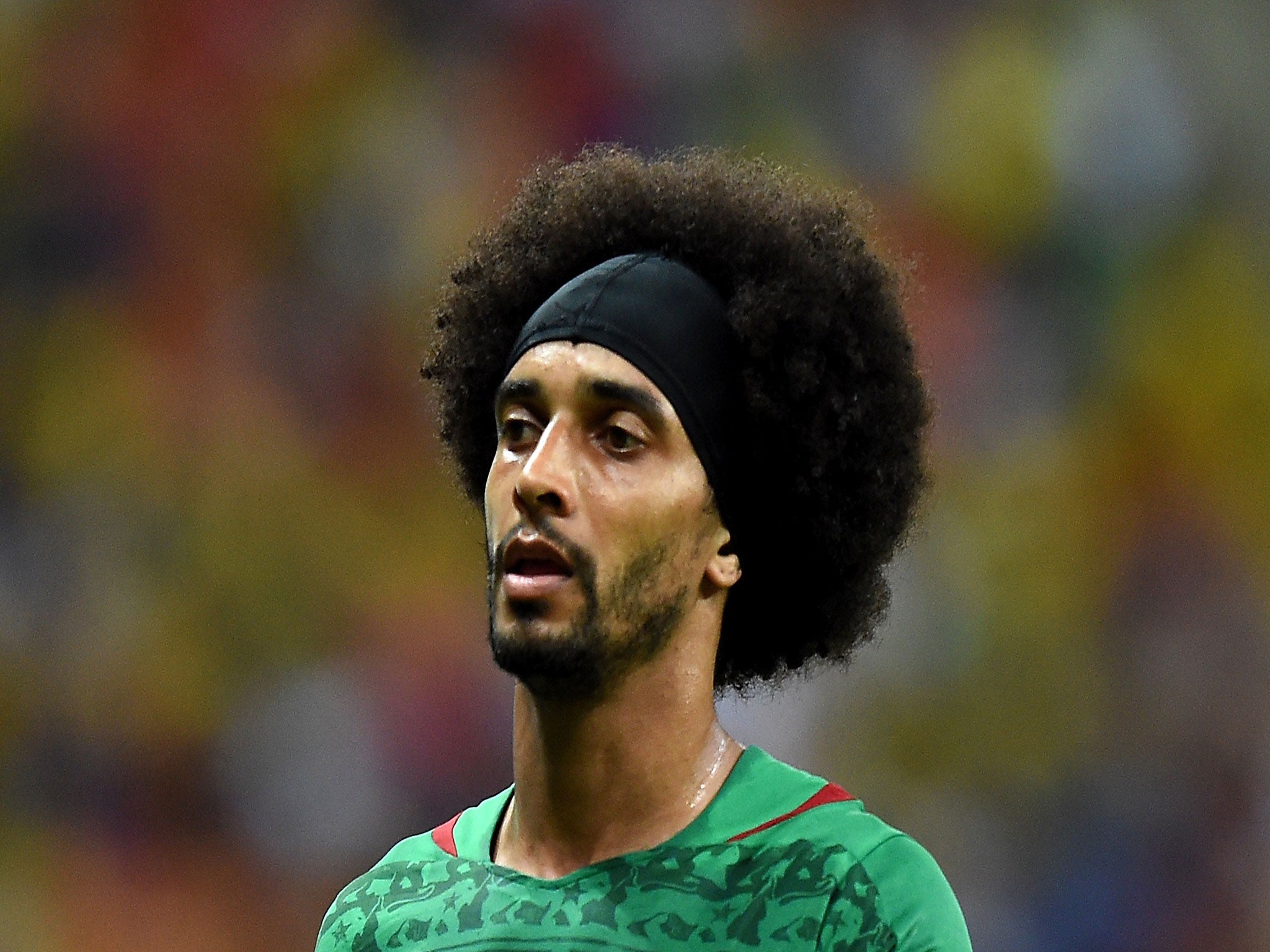 Benoit Assou-Ekotto was involved in an on-pitch fracas with his team-mate Benjamin Moukandjo