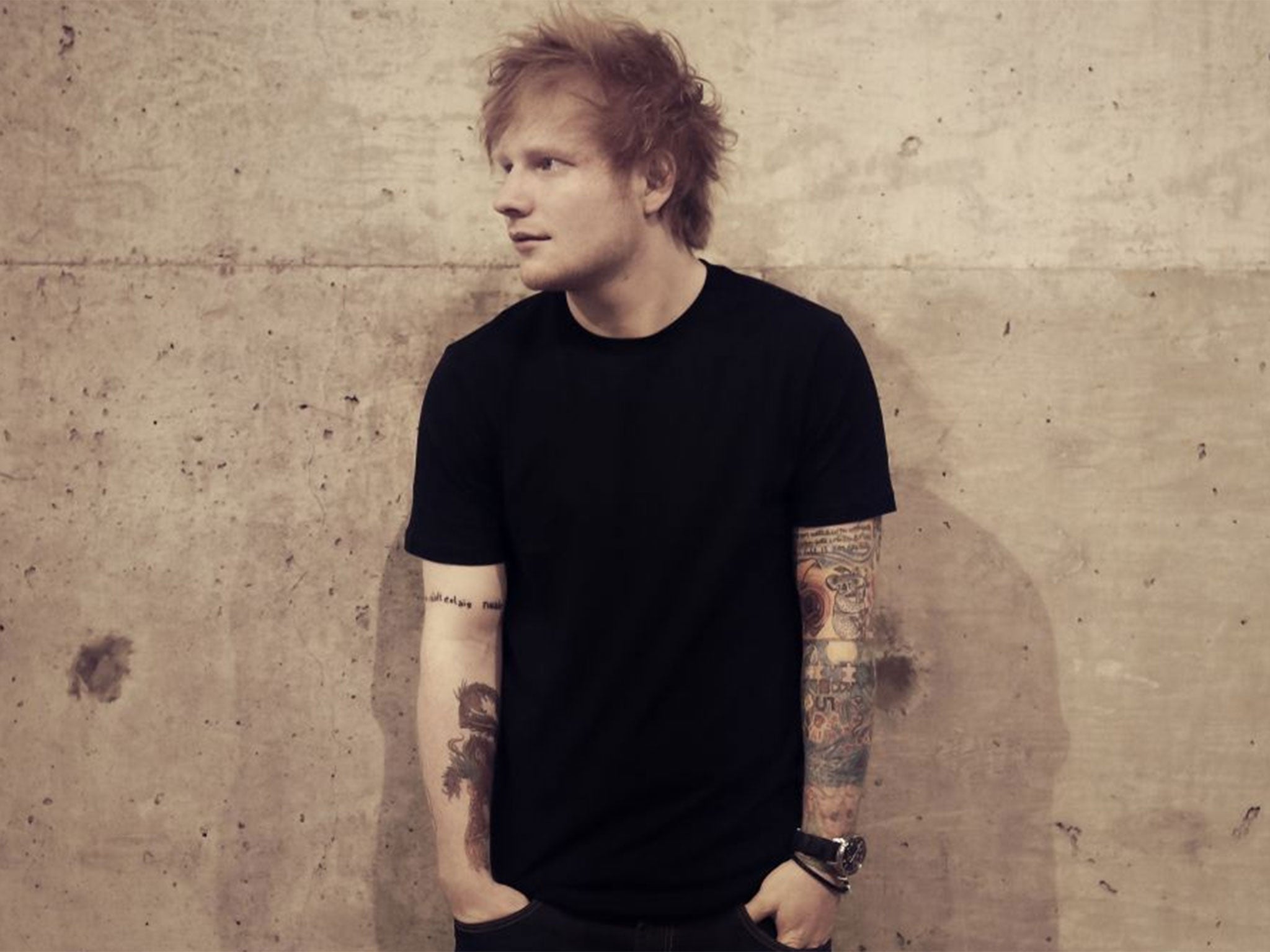 Ed Sheeran has topped the US album chart