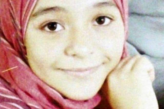 Lost girl: Suhair al-Bata’a, who died aged 13