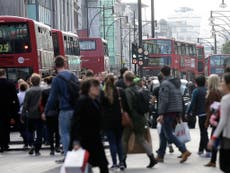 London Oxford Street pollution breaches air pollution legal limit