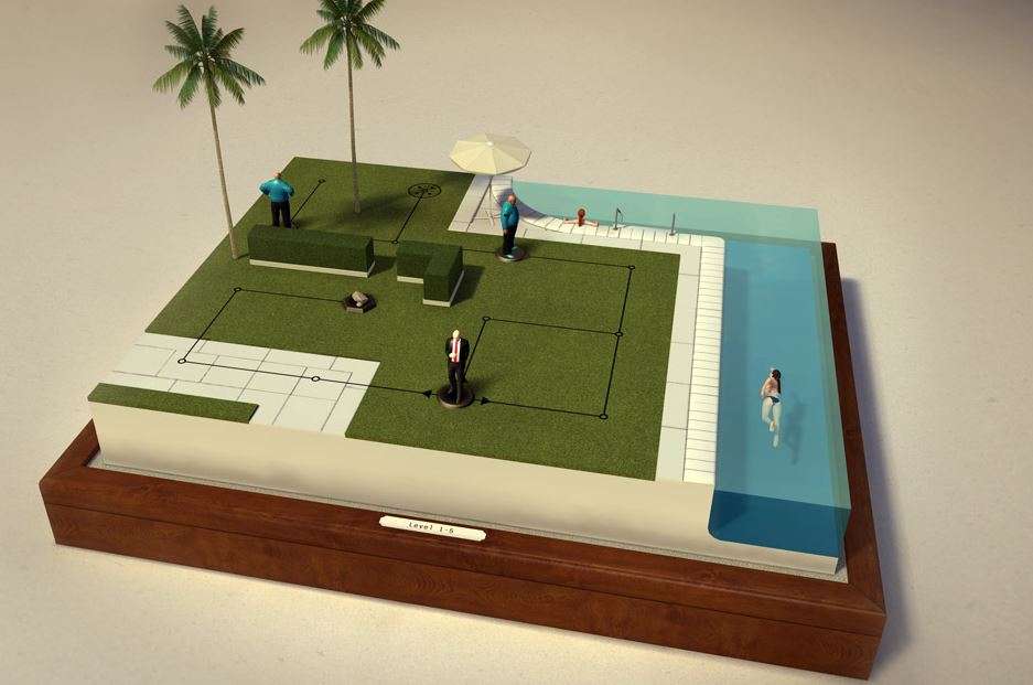 Hitman Go was a stylish addition to app stores this year