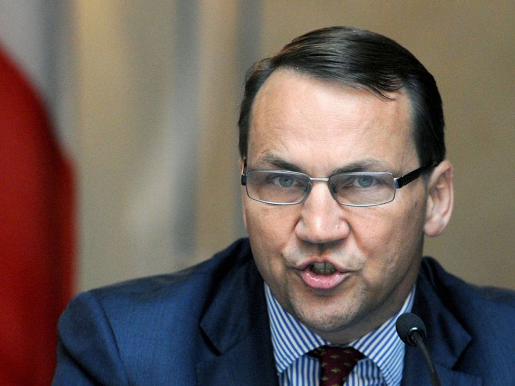 Radoslaw Sikorski is the current Polish Foreign Minister