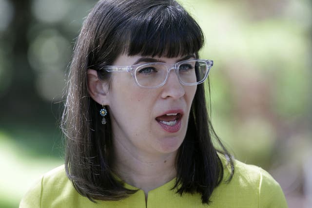 Kate Kelly, who has been ousted from the Mormon church accused of apostasy, defined as repeated and public advocacy of positions that oppose church teachings