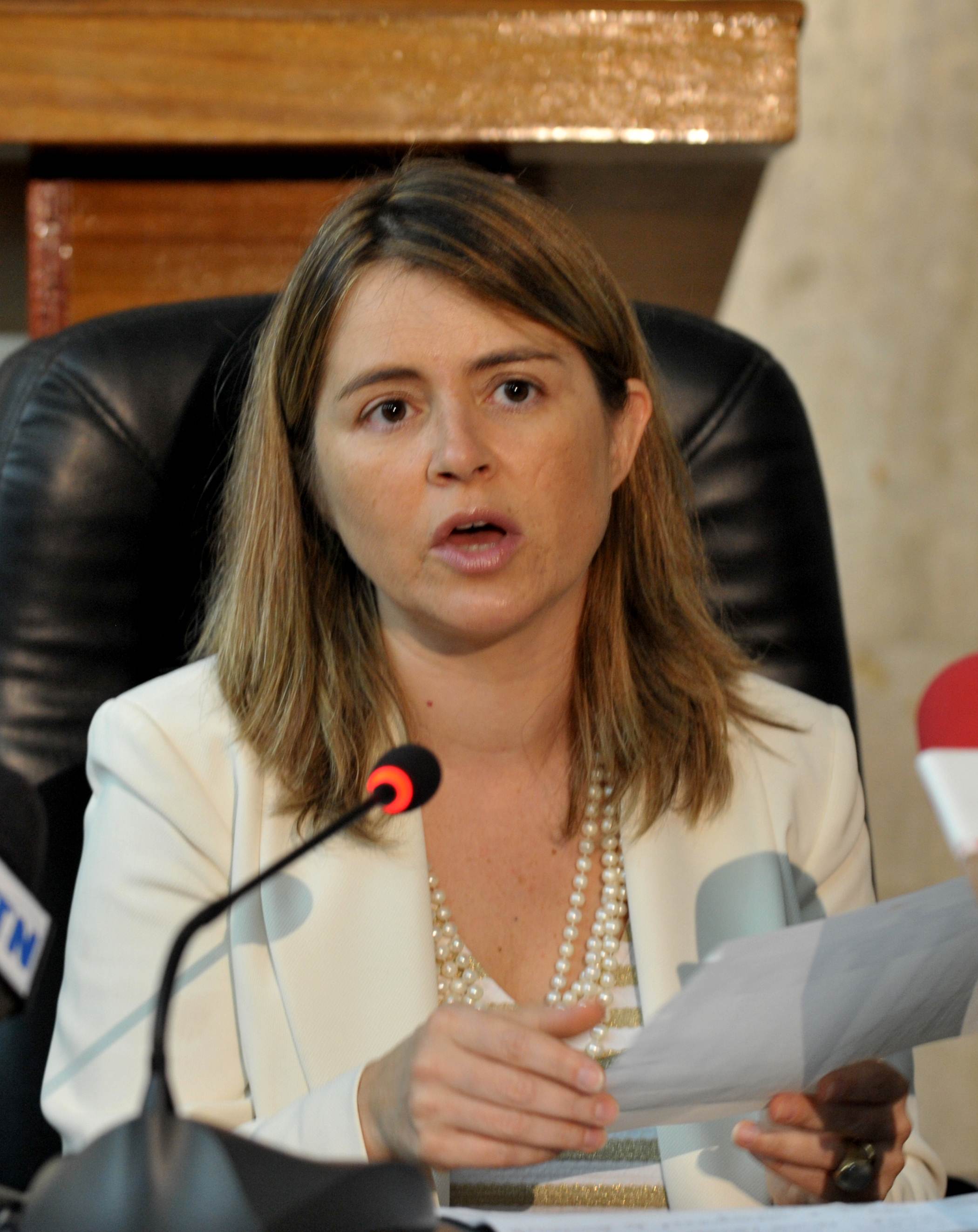 Catarina de Albuquerque said water companies should not disconnect the services of those unable to pay the tariffs