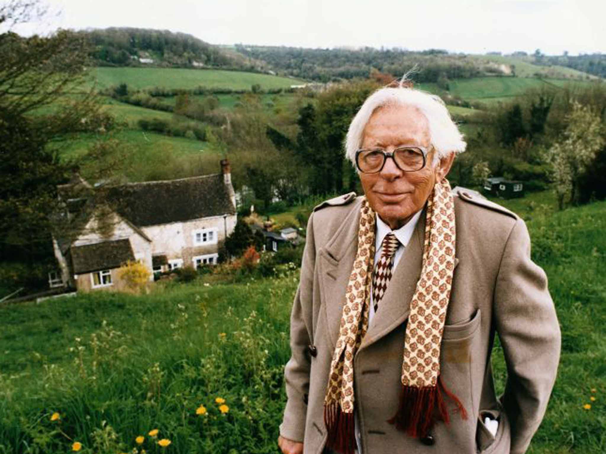The outlook's Rosie: Laurie Lee in Slad, a landscape 'farmed and fenced by literature'