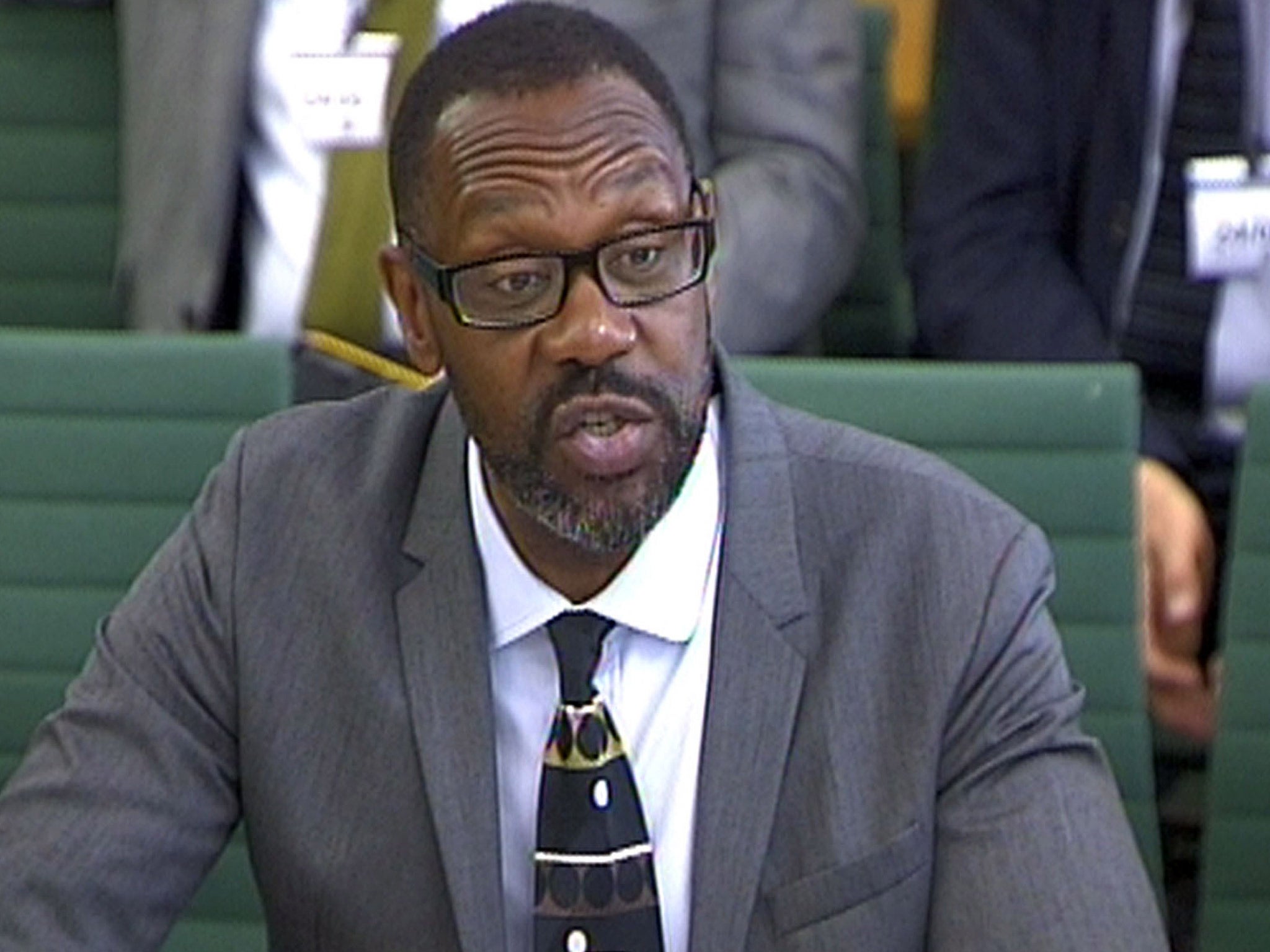 Lenny Henry was (mostly) in serious mode when he appeared before the Commons Culture, Media and Sport Committee