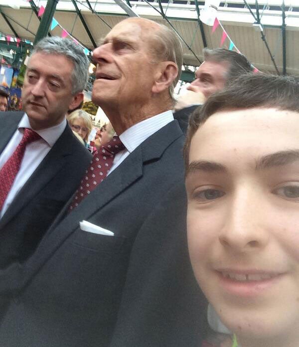 The (other) royal selfie