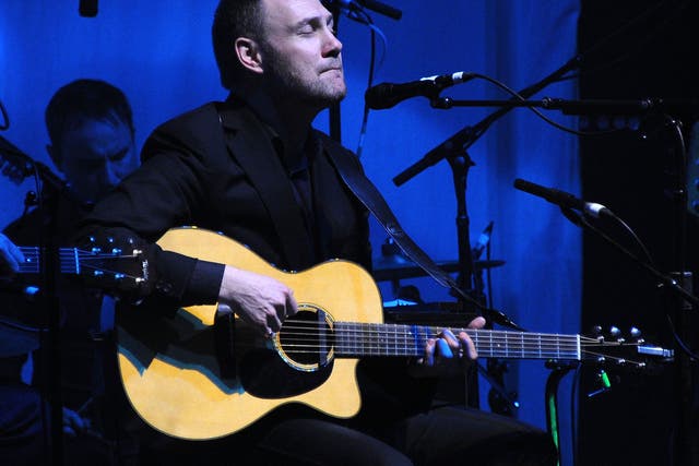 David Gray performs at The Beacon Theatre on 23 February, 2011, in New York City
