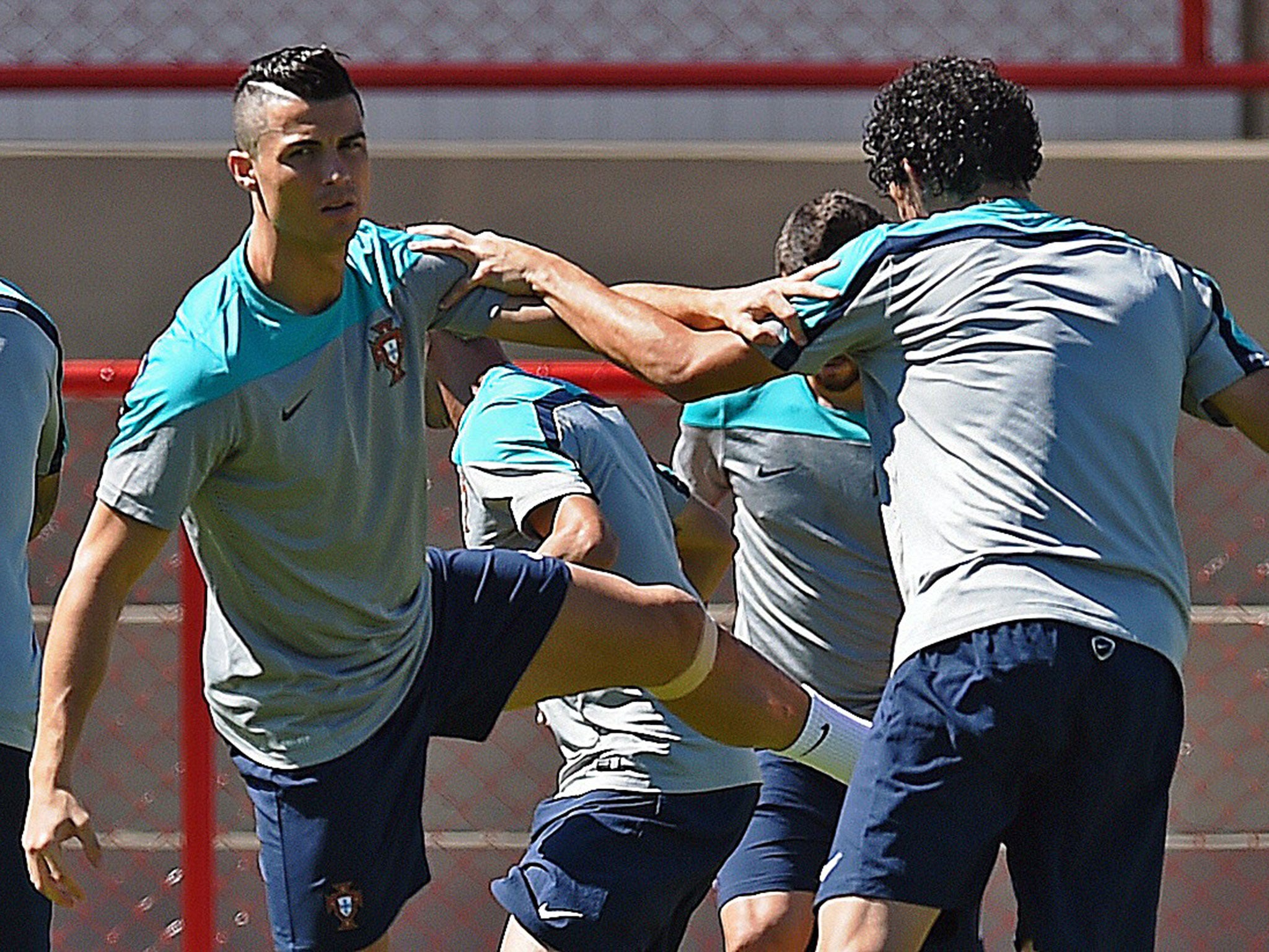 Cristiano Ronaldo haircut: Portugal star unveils another new do... this  time a mohawk | The Independent | The Independent