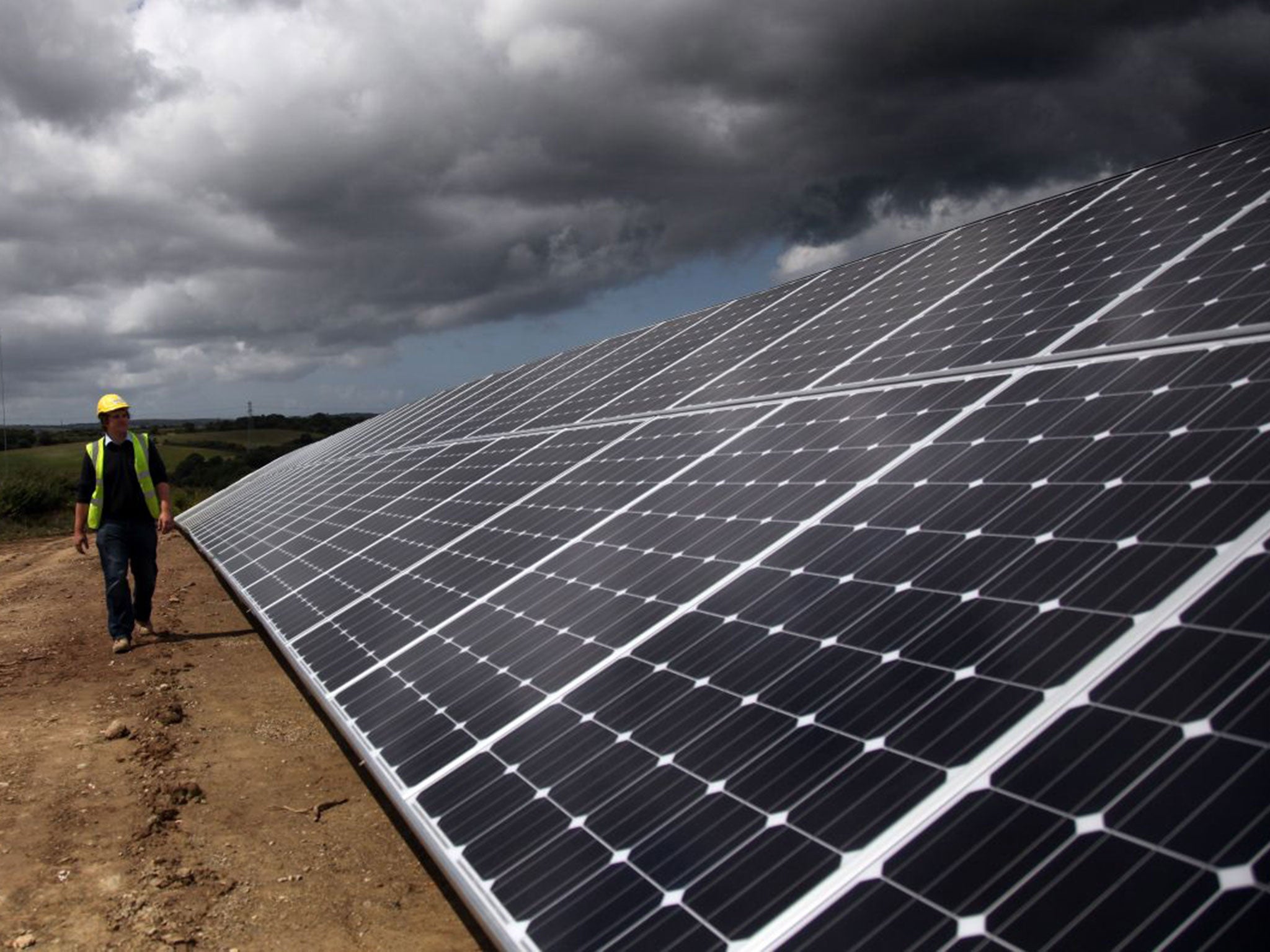 Making and maintaining solar panels will soon be cheaper than fossil fuels