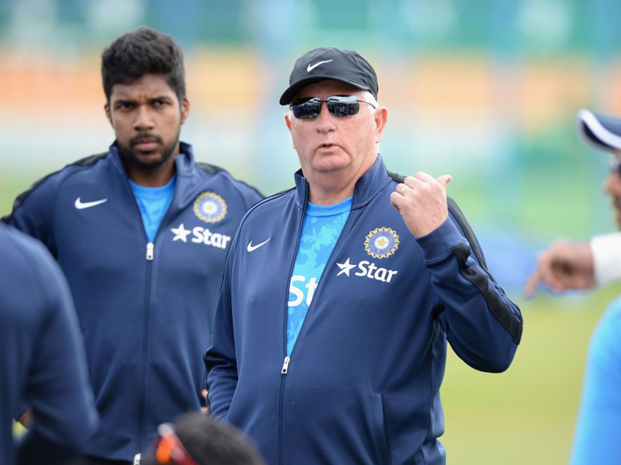 Duncan Fletcher let slip that he already knows the India side