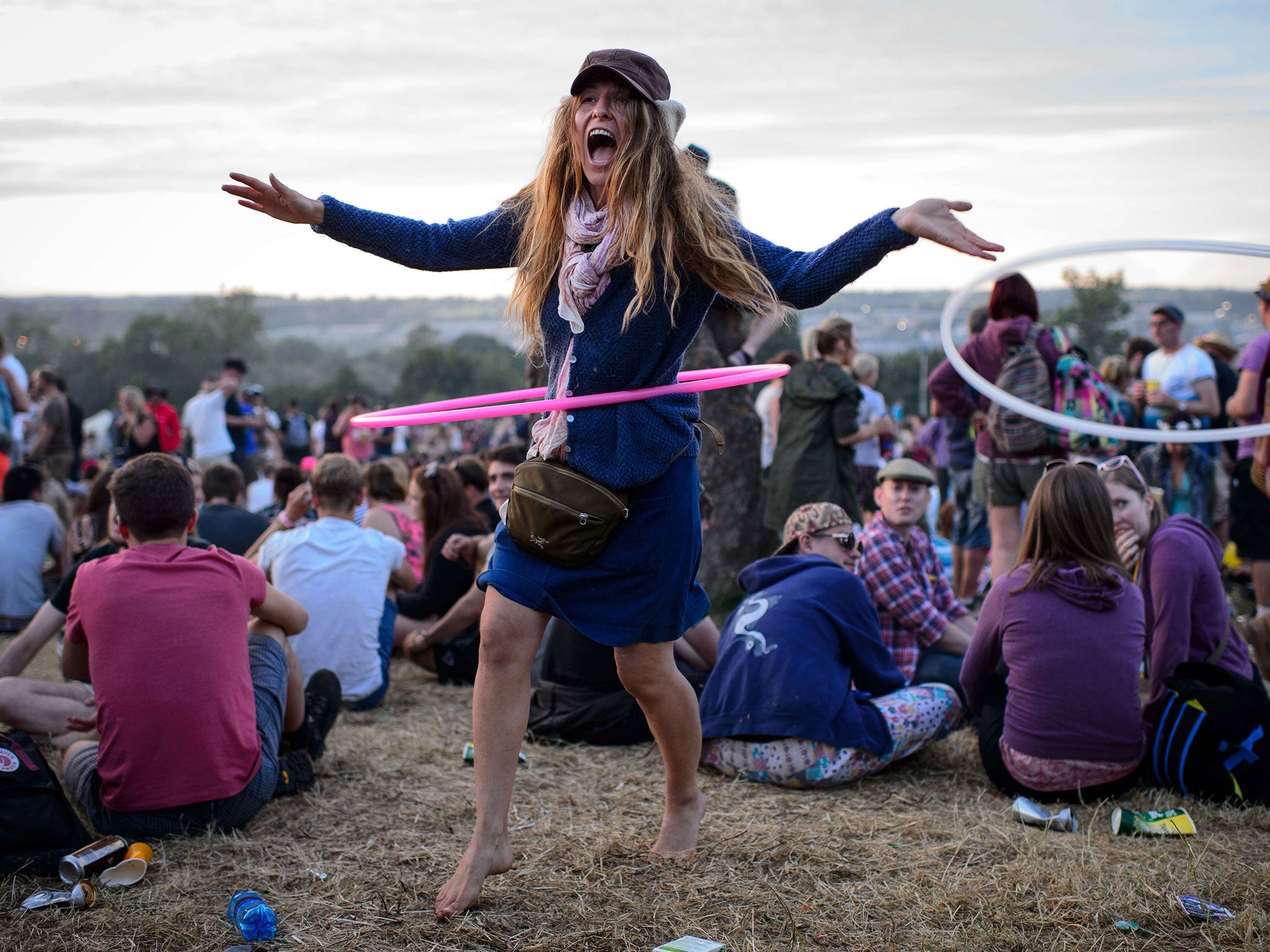 Follow our Glastonbury survival tips and you can be this happy too