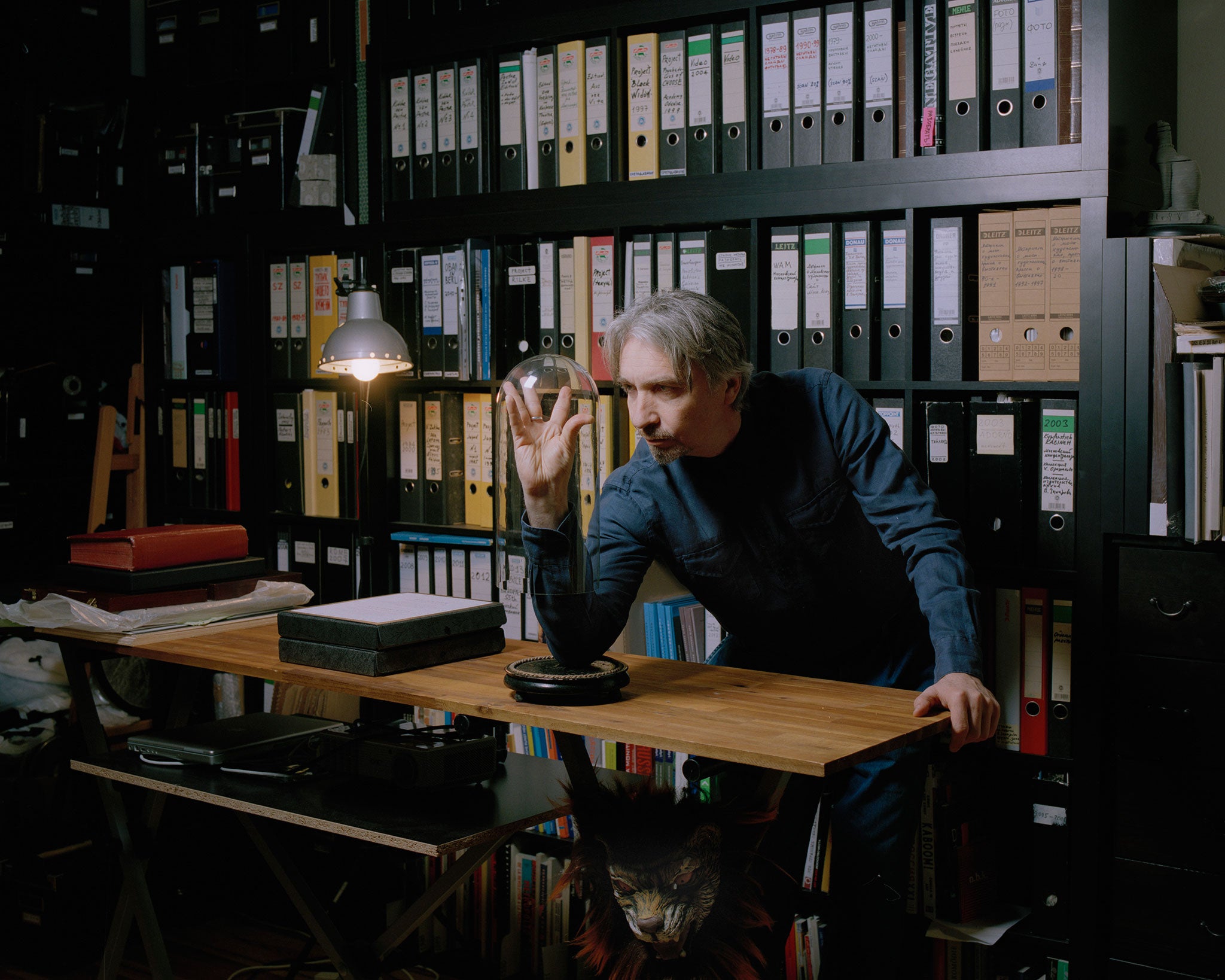 Shelf life: artist and archivist Vadim Zakharov in his Berlin studio