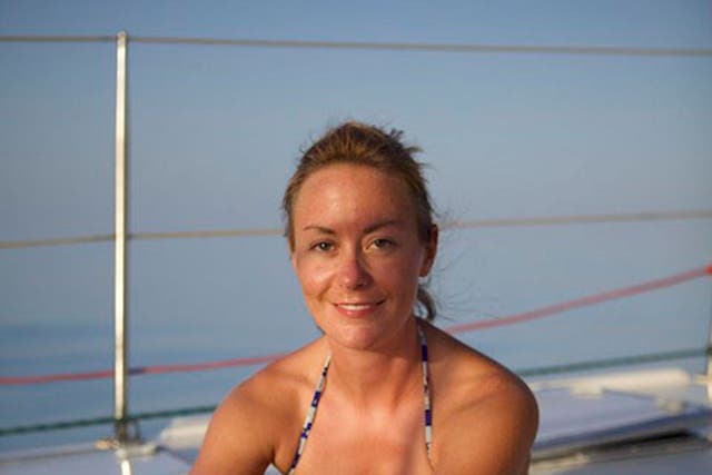 Plain sailing: Emma Bamford swapped a newsroom career to explore the seas