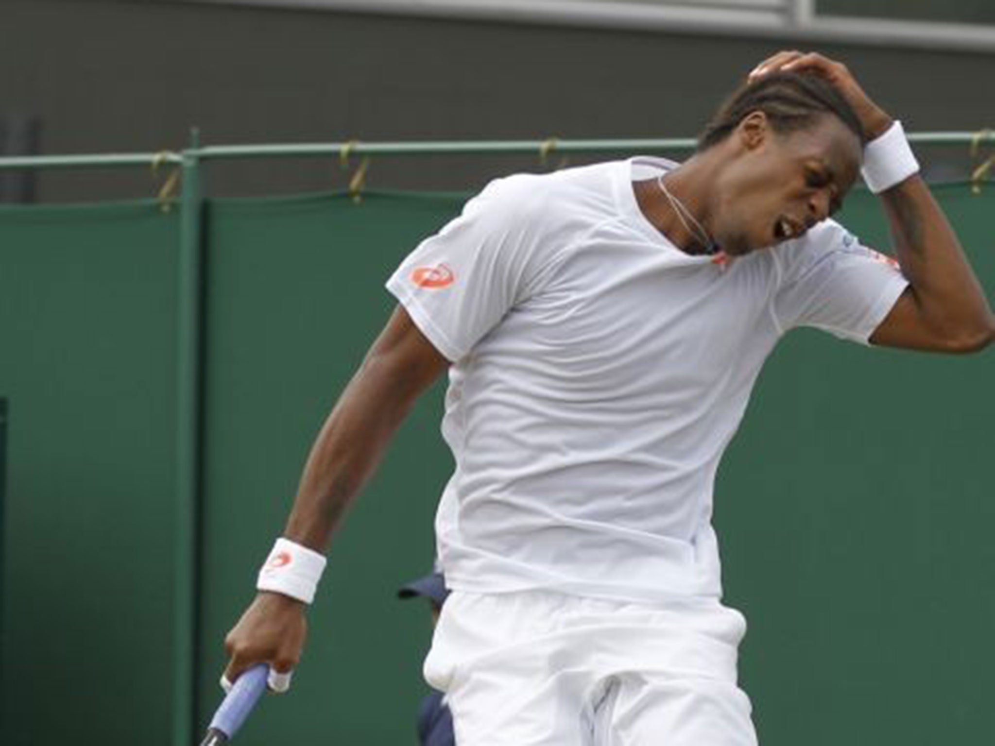 Gaël Monfils made another early Wimbledon exit, this time at the hands of Jiri Vesely