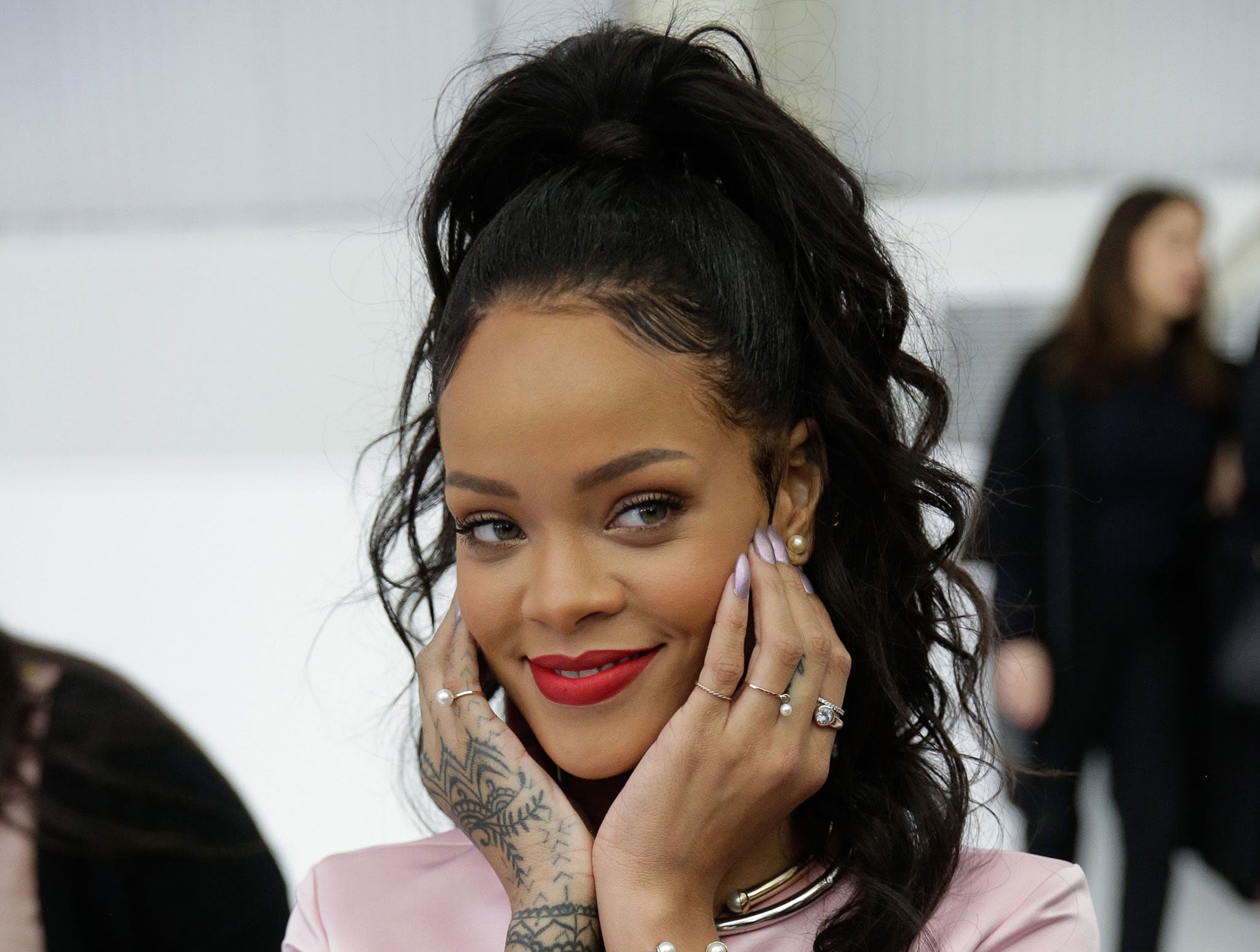 Rihanna debuts first look at Alexander Wang for H&M