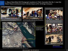 Isis mass execution site identified by satellite images