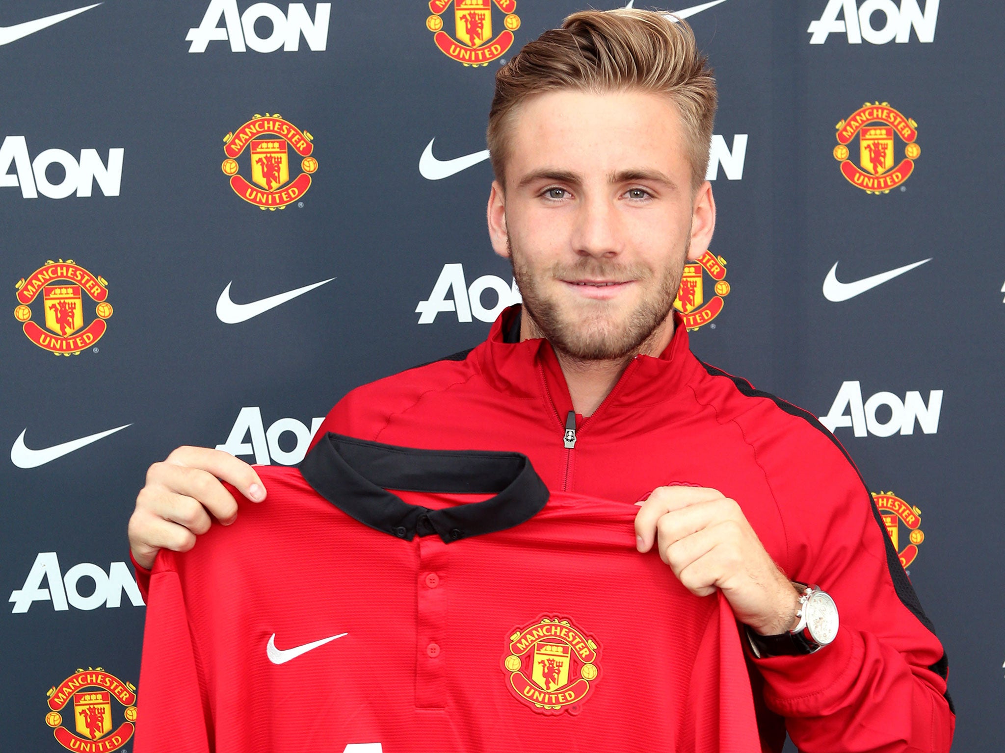 Luke Shaw has joined Manchester United