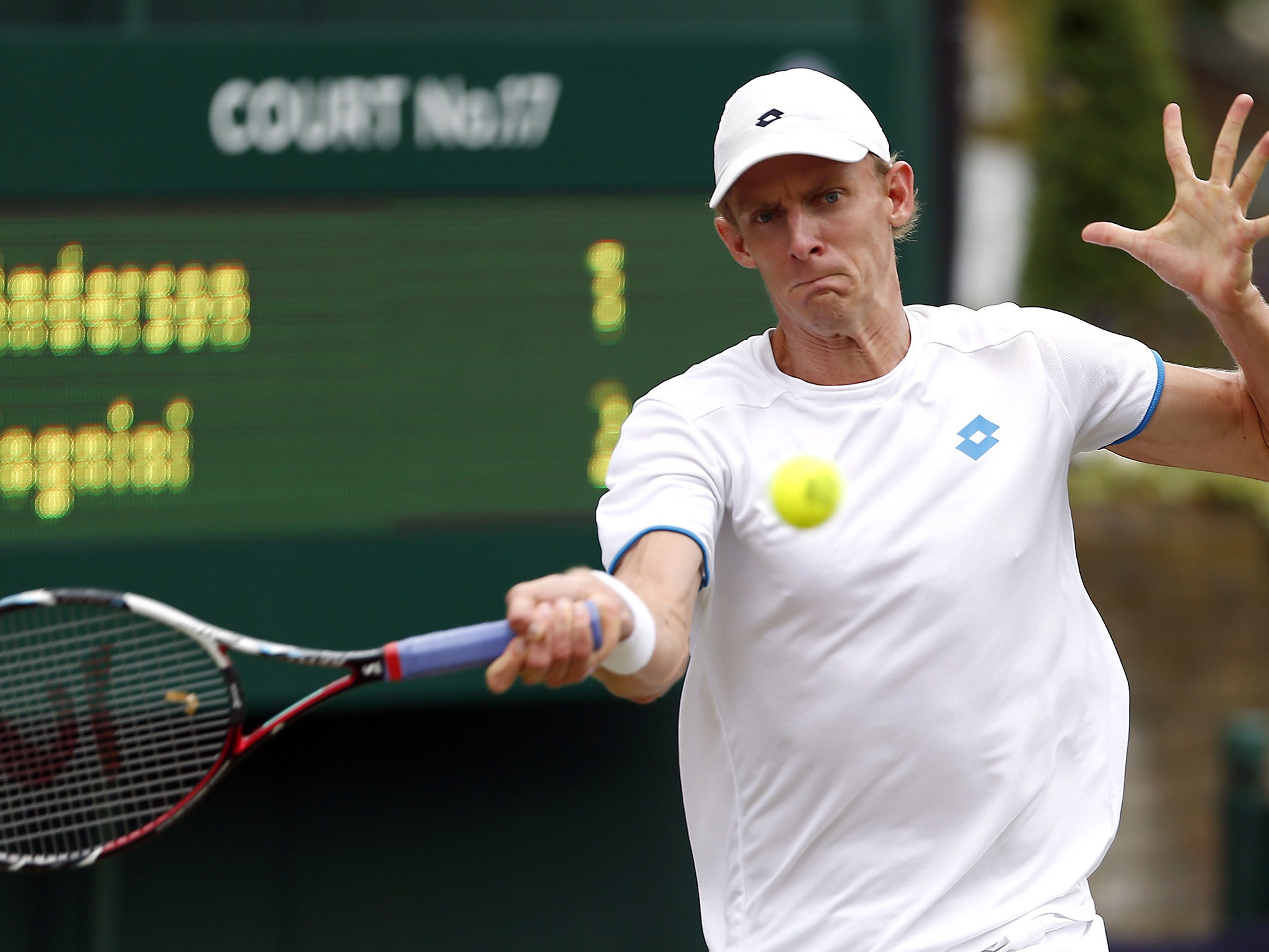 South Africa's Kevin Anderson