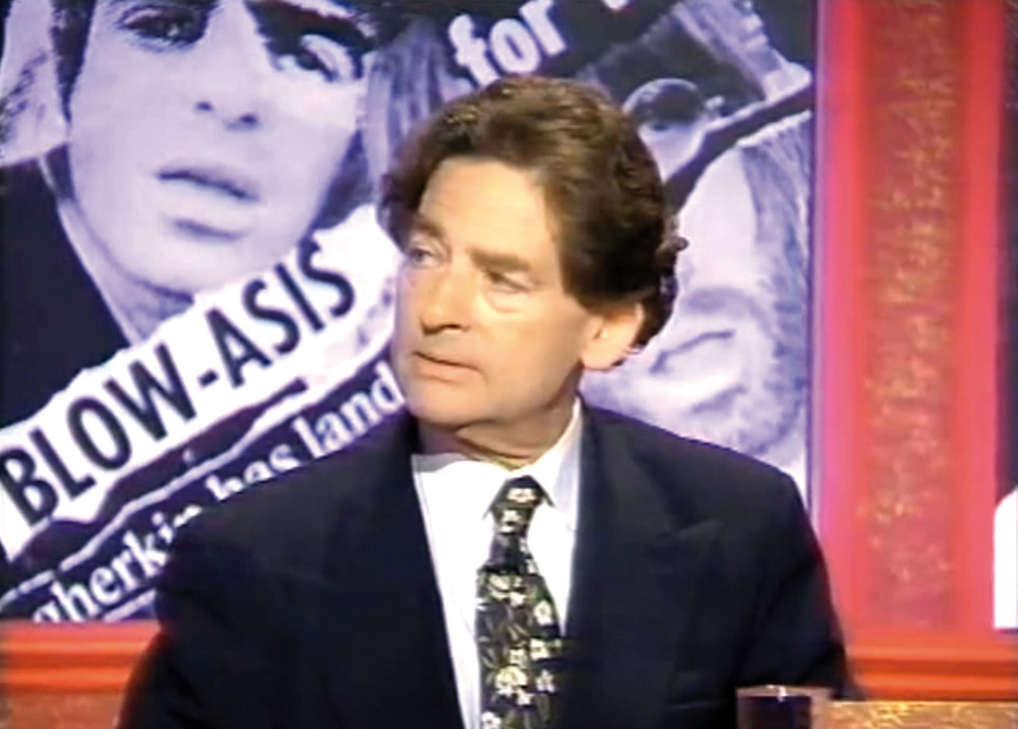 1996: A slimmed-down Lawson appeared on the BBC's 'Have I Got News For You' to plug his diet book - and gracefully accepted the inevitable ribbing from fellow panellists