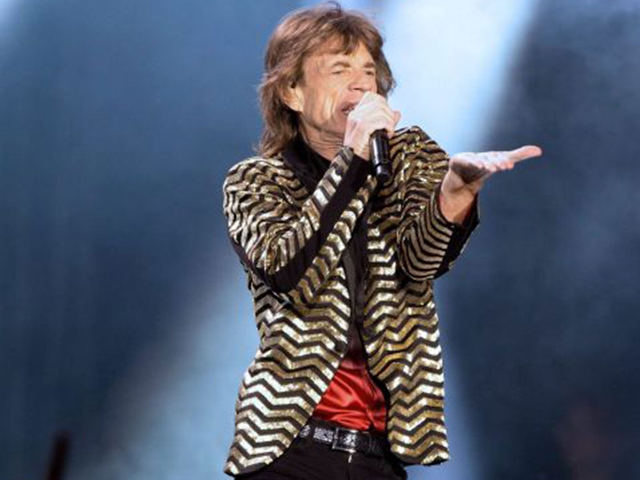 Mick Jagger received his knighthood in 2003