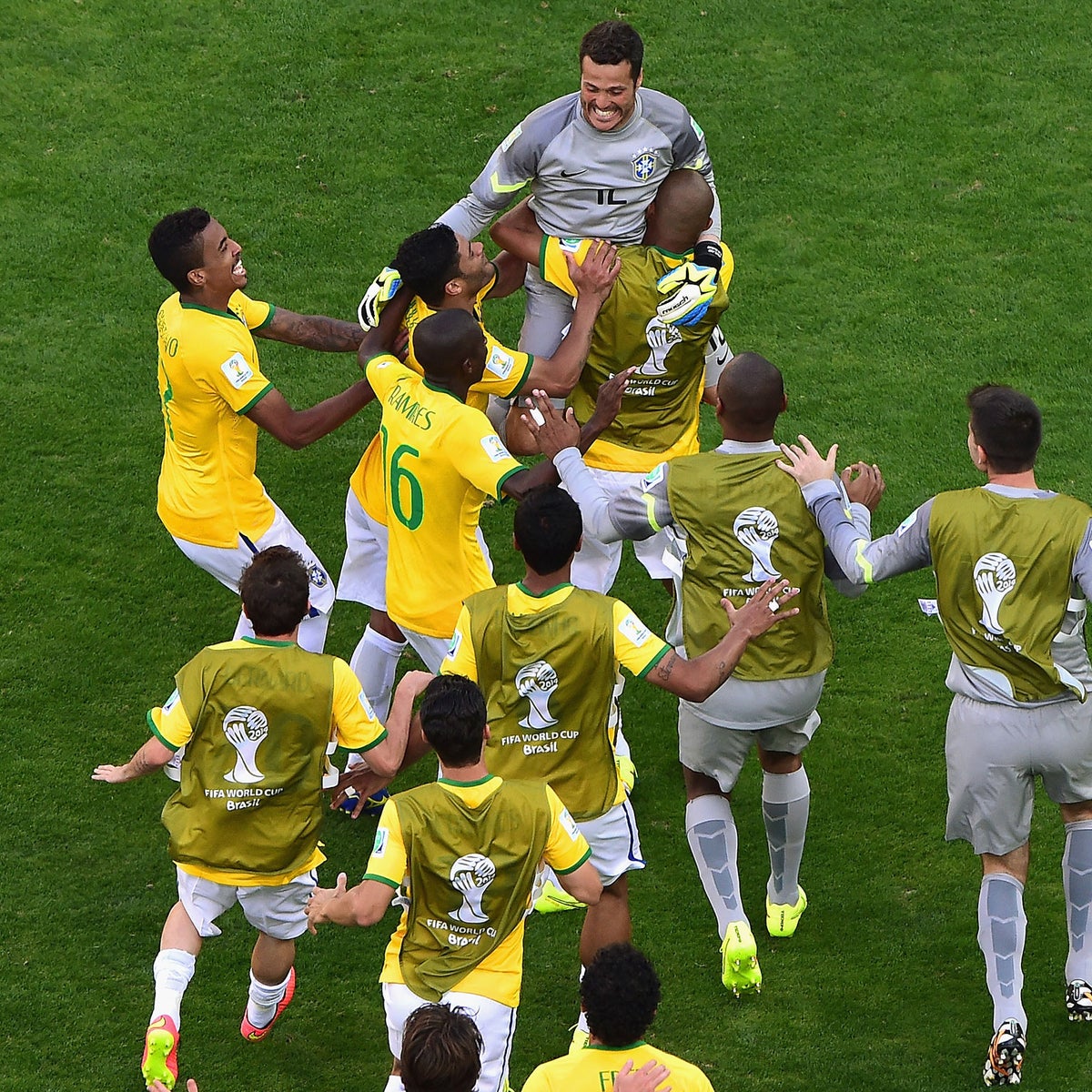 Brazil vs Chile match report World Cup 2014: Host nation scrape through  after shoot-out win, The Independent