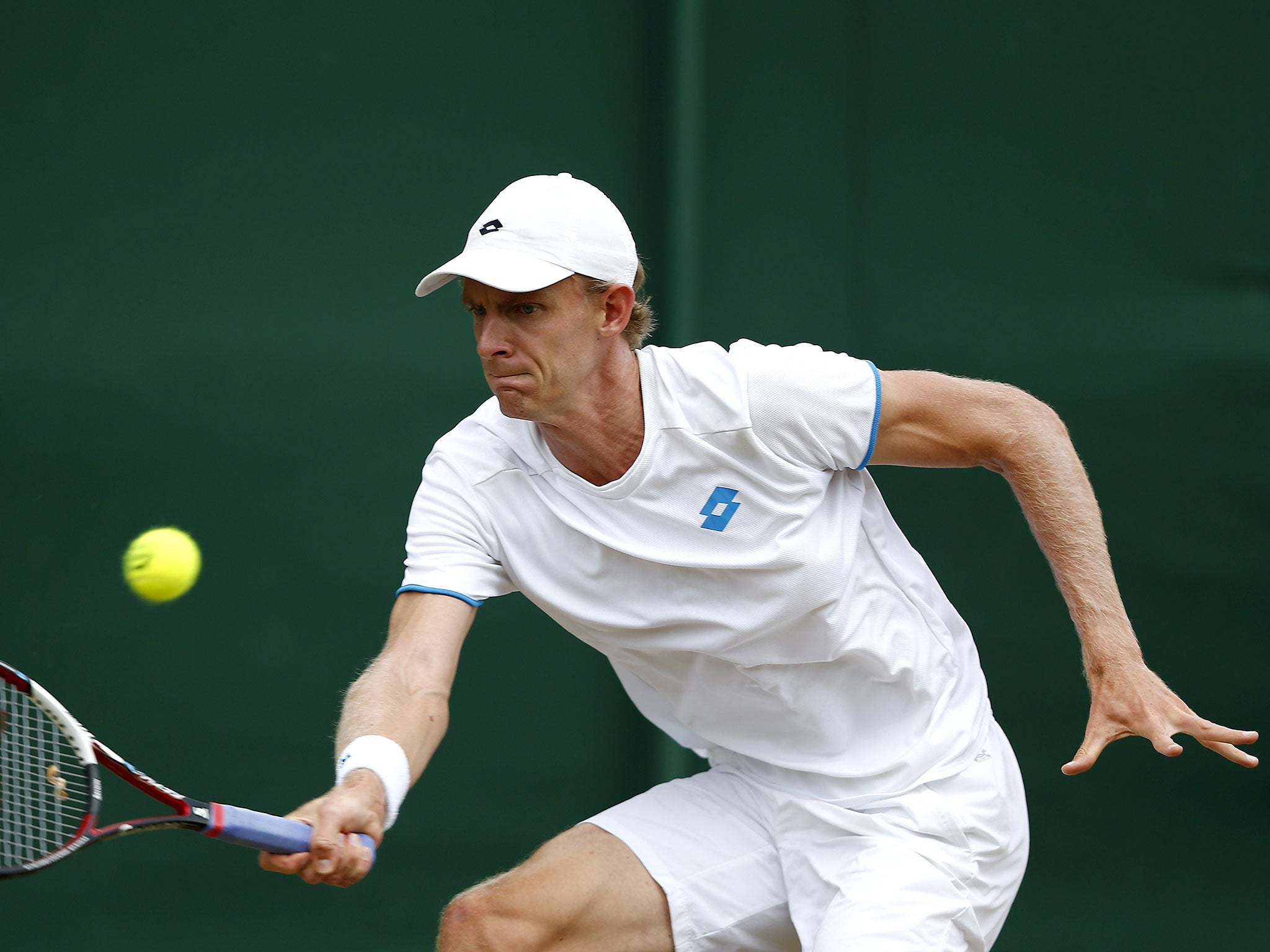 6ft 8in Kevin Anderson is the first South African to reach the fourth round since Wayne Ferreira 14 years ago