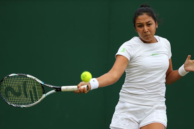 Zarina Diyas is the only homegrown member of Kazakhstan's Fed Cup team