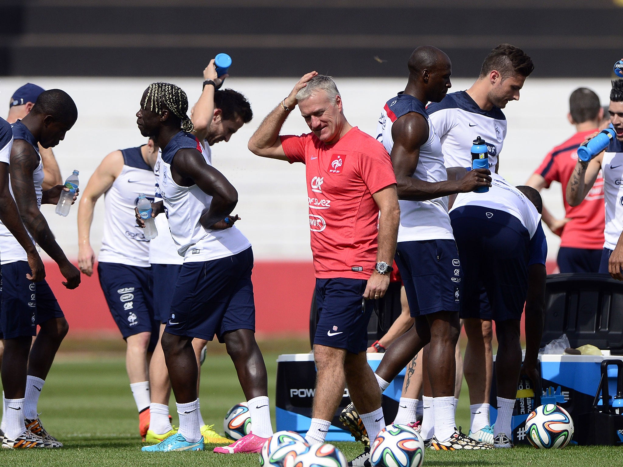France vs Nigeria match preview World Cup 2014: Peace and love back in vogue for Didier Deschamps and Les Bleus | The Independent | The Independent